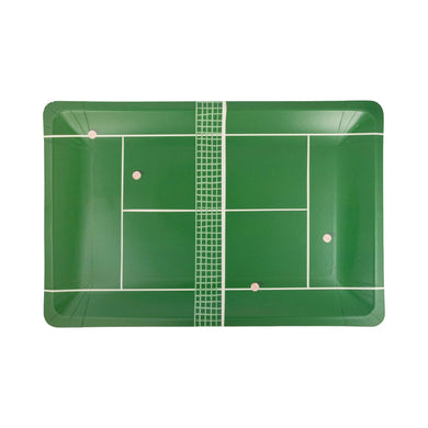 Tennis Court Paper Plates (8 ct.)