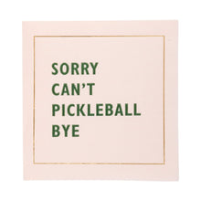 PCK1036 - Pickleball Sayings Paper Cocktail Napkin Set
