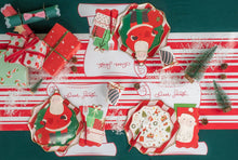 Holiday Stripes Dinner Paper Plates (8 ct.)