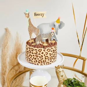 Party Animals Cake Topper Set