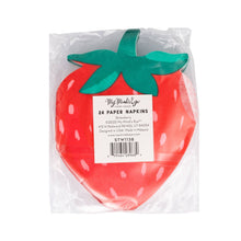 Strawberry Shaped Guest Napkins (24 ct.)