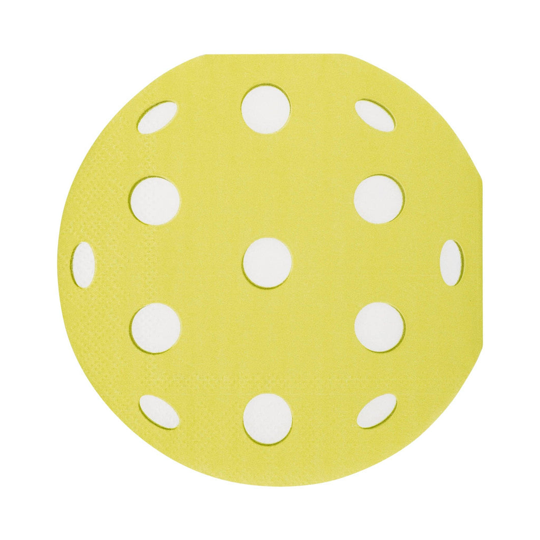 PCK1037 - Pickleball Shaped Paper Cocktail Napkin