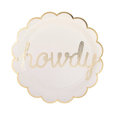 Howdy Paper Plates (8 ct.)