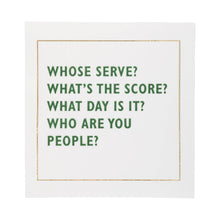 PCK1036 - Pickleball Sayings Paper Cocktail Napkin Set