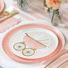 Pink Baby Carriage Beverage Napkins (16 ct.)