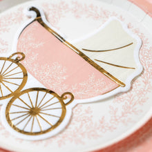 Pink Baby Carriage Beverage Napkins (16 ct.)