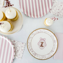 Pink Toile Cocktail Napkins (12 ct.)