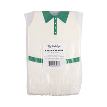 TEN1139 - Tennis Dress Fringed Napkin Set
