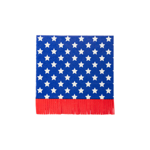 Stars and Fringe Paper Cocktail Napkins (24 ct.) by My Mind’s Eye  699464272995 