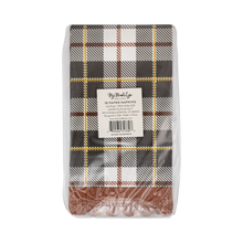 FAL1339 - Black Fall Plaid Dinner Napkin