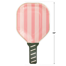 Pink Paddle Shaped Paper Plates (8 ct.)