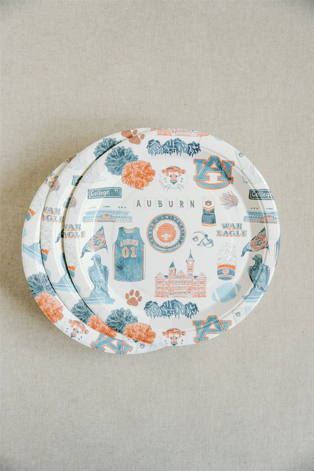 Auburn University Paper Plates (10 ct.)