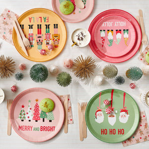 Christmas Characters Small Plates (10 Per Pack)