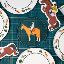 Horse Plaid Party Napkins (8x8in, qty 20)