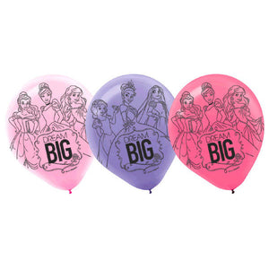 Disney Princess Dream Big Latex Balloons by amscan  013051641511 