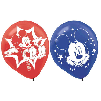 Disney Mickey Mouse Printed Latex Balloons