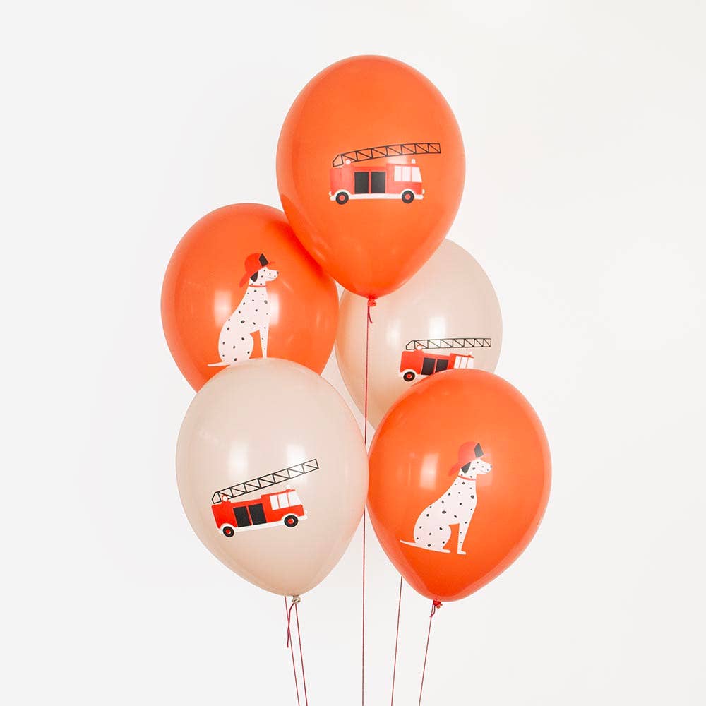 Firefighter Balloons ( 5 ct. )