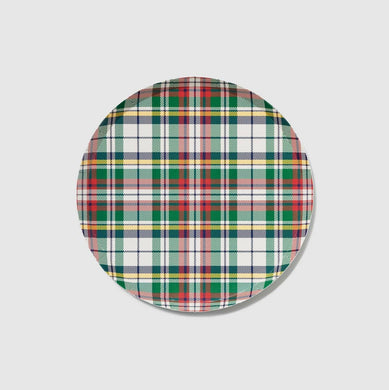 Festive Holiday Plaid Large Plates (10 ct.)