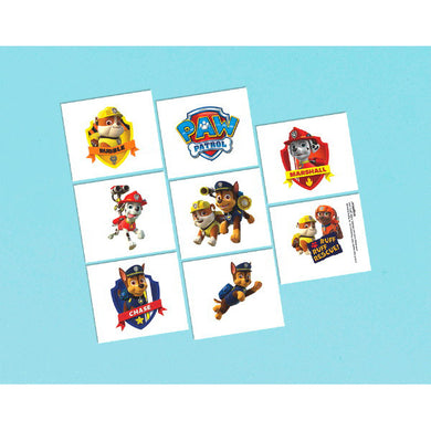 Paw Patrol Temporary Tattoos