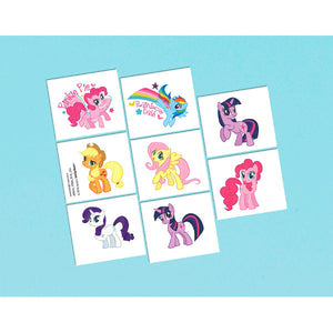 My Little Pony Temporary Tattoos by amscan  013051299002 