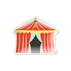 Carnival Tent Shaped Plates (8 ct.)