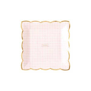 Pink Gingham Plates (8 ct.) by My Mind’s Eye  699464261173`` 
