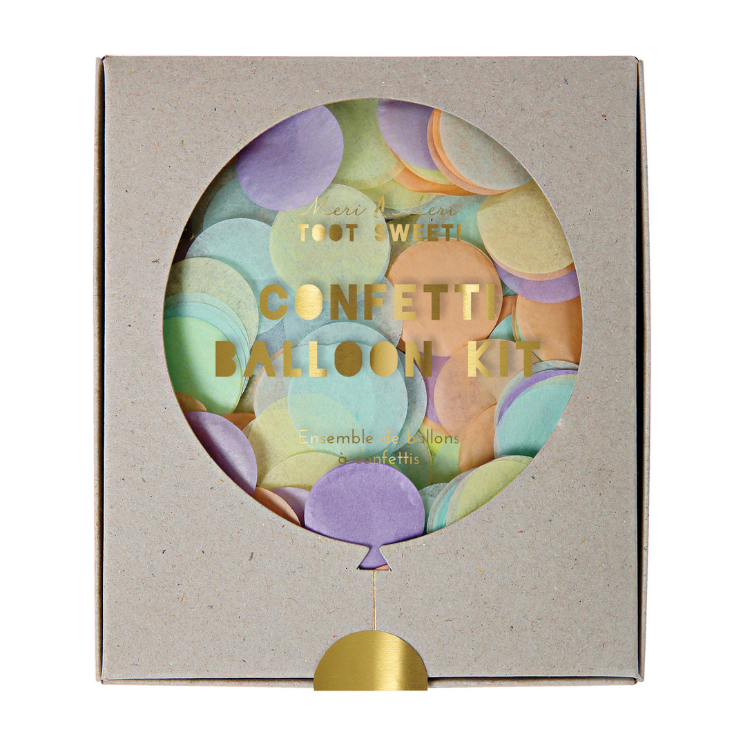 Pastel Confetti Balloon Kit