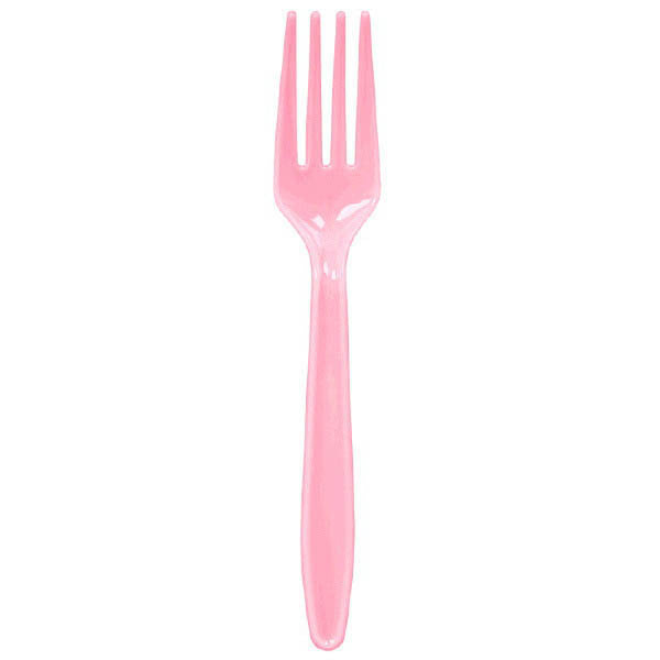 pale pink fork
