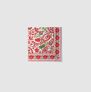 Festive Paisley Cocktail Napkins (25 per pack)