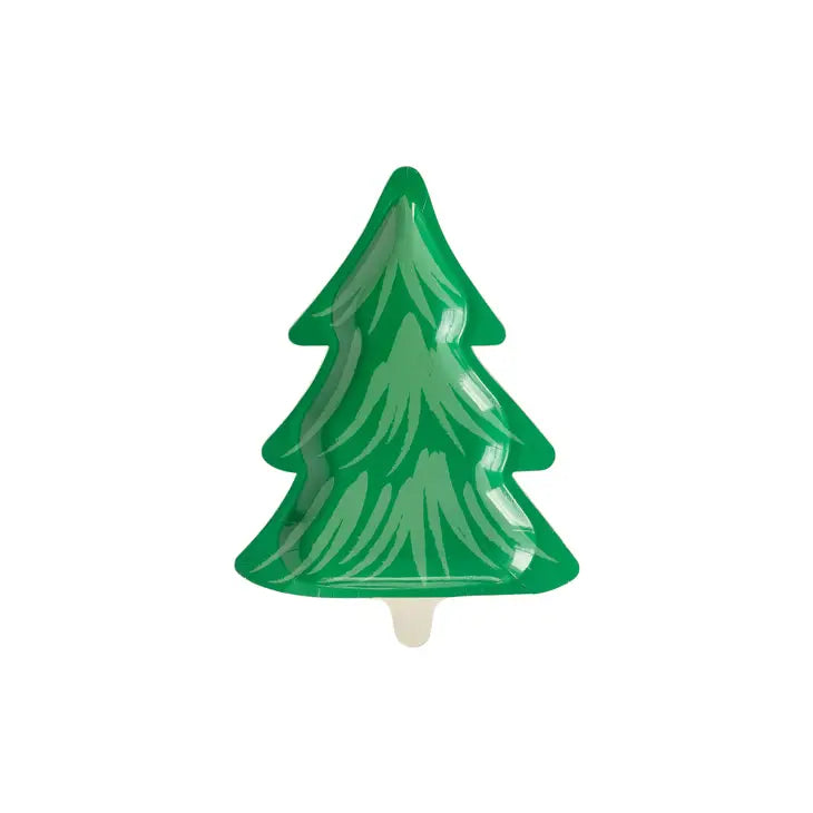 Cozy Lodge Tree Shaped Plate (8 ct.)