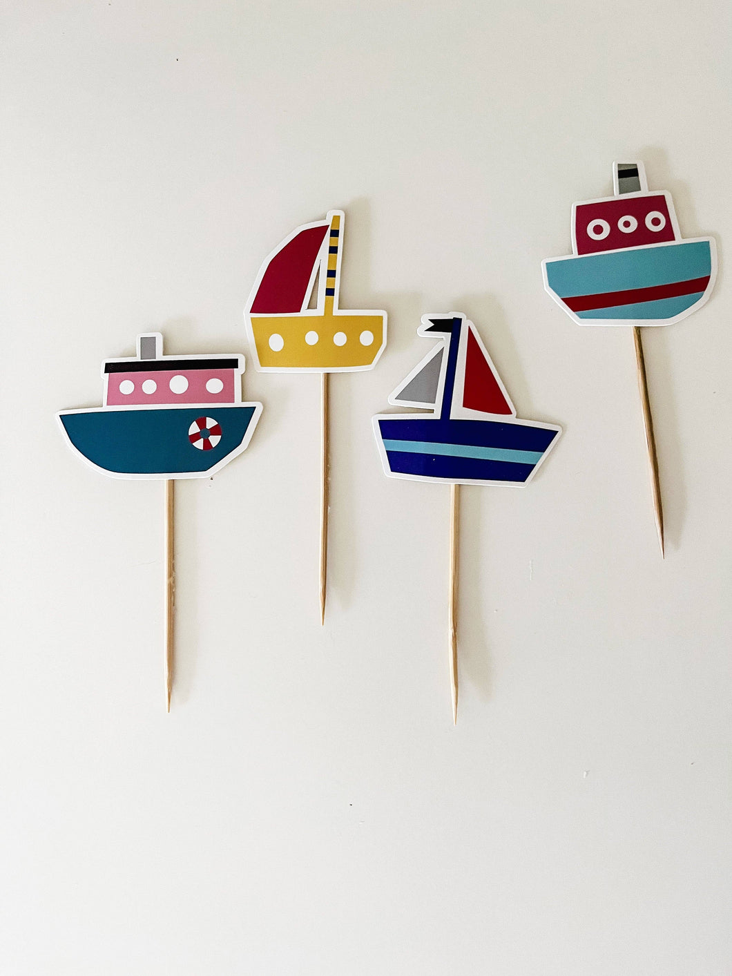Boat Cupcake Toppers (8 ct.)
