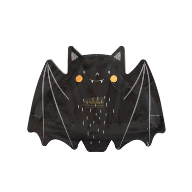 Bat Shaped Halloween Plates ( 8 ct. )