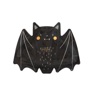 Bat Shaped Halloween Plates ( 8 ct. ) by My Mind’s Eye  699464262828 