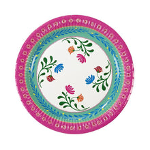 Boho Floral Plates