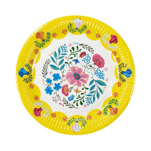 Boho Floral Plates