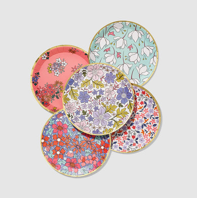 In Full Bloom Plates (small & large)