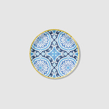 Inspired by Italian tiles, these decorative plates are an easy way to create a vibrant tablescape. Let them take center stage, or pair them with other patterns for an eclectic vibe. Includes 10 plates.  7.25" paper plates Pack of 10 Recyclable and compostable Extra sturdy - grab that extra slice of cake!