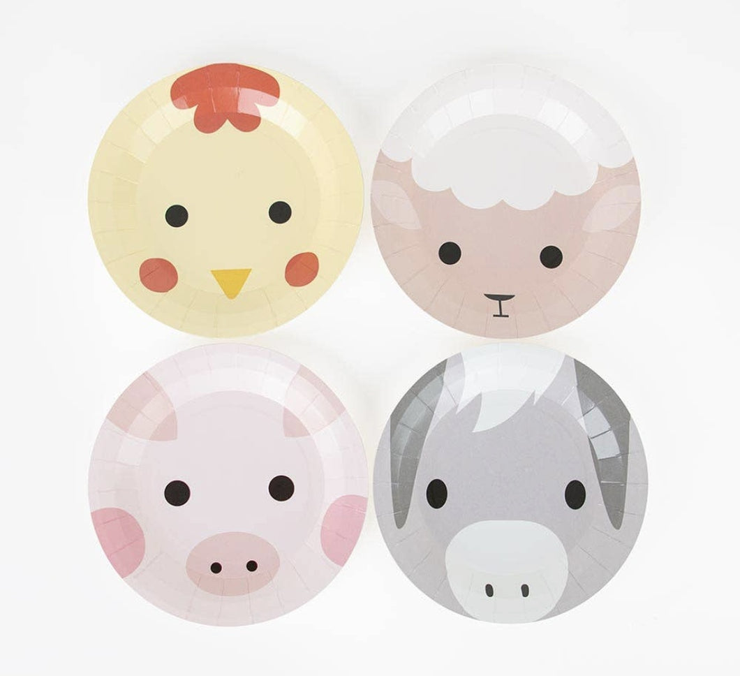 Mini Farm Plates (8ct.)