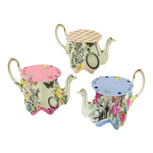 Truly Alice Teapot Cupcake Stands