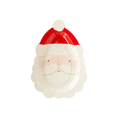 Believe Santa Face Shaped Plate (8 ct.)