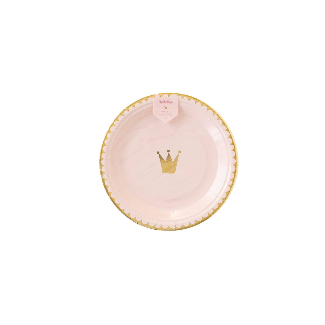 Princess Crown Plate (8 ct.)