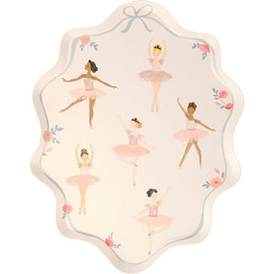 Meri Meri Ballerina Plates (8 ct.) by Meri Meri  9781534041929 