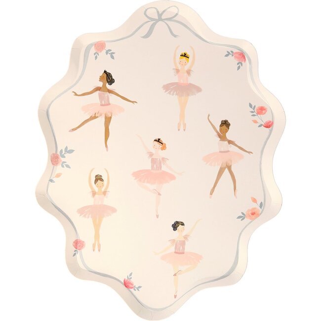 Meri Meri Ballerina Plates (8 ct.)