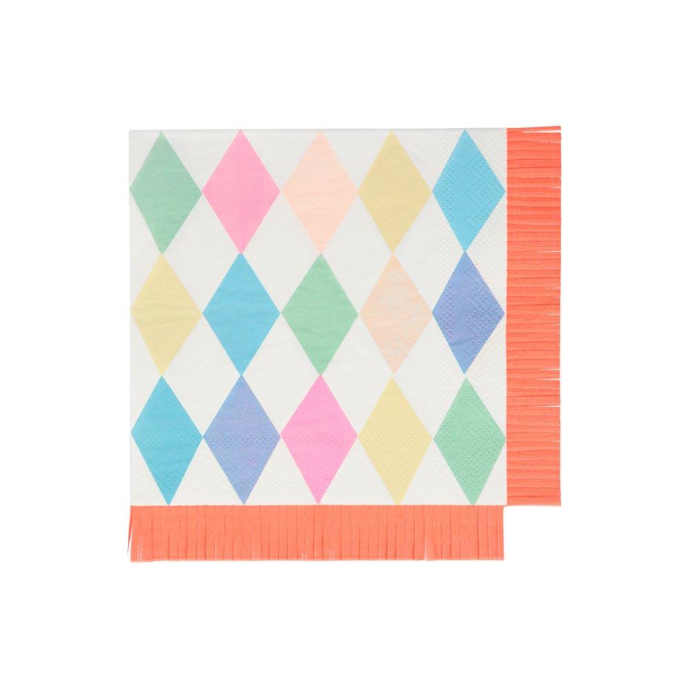 Meri Meri Circus Fringe Large Napkins (set of 20)