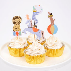 Meri Meri Circus Parade Cupcake Kit by meri meri  9781534029385 