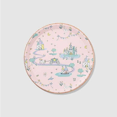 Every princess and prince needs a plate worthy of their royal status. These large plates can accommodate all kinds of yummy food and will make your guests feel like the main characters in a fairy tale.  Includes 10 plates  Details 9.25