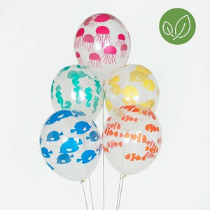 Sea Animal Balloons (5 ct.)