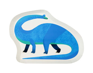 Party Dinosaur Shaped Plates by talking tables  5052715099119 