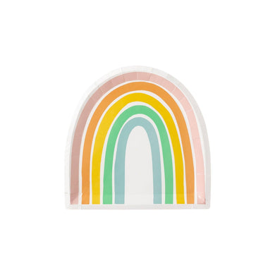 Rainbow Shaped Plates (8 ct.)