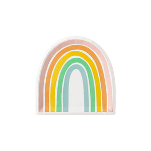 Rainbow Shaped Plates (8 ct.) by My Mind’s Eye  69946428531 
